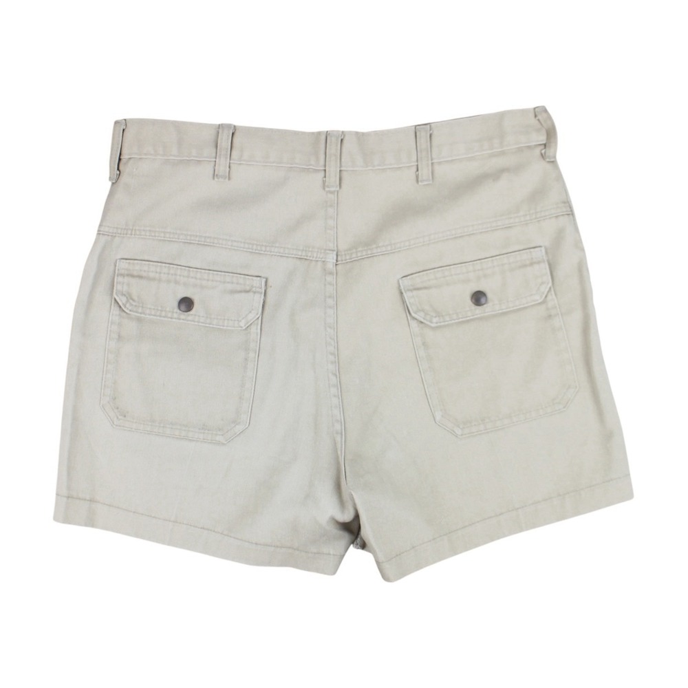 Vintage Khaki Cargo Shorts Women's Size 34 High Rise Utility - Picture 2 of 7